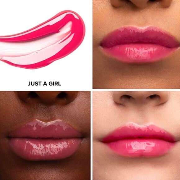 🌷 Too Faced Just A Girl  Lip Injection Power Plumping Lip Gloss New FullSz - Picture 2 of 7